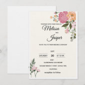 Wedding Invitations Kaart (Voorkant / Achterkant)