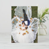 wedding invitations  kaart (Staand voorkant)