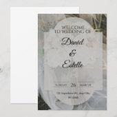  Wedding Invitations  Kaart (Voorkant / Achterkant)