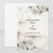 wedding invitations kaart (Voorkant / Achterkant)