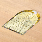 Wedding Invitations Minimalist Acrylic Invitation Acryl Uitnodigingen (Laagn)