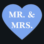 Wedding Invite Cornflower Blue Hart Sticker<br><div class="desc">Kleurrijke korenbloem blauw aangepaste bruiloft korenbloem blauw en wit uitnodigen zegels - bruids shoppers vaak nadenken: welke bruiloft stempel ontwerpers zijn dit jaar heet? Deze prachtige en ontwerp uw eigen Designer Invitation Seals Stickers komen complementair uit om de datum kaarten en andere soorten doen het zelf bruiloft briefpapier kits. Online...</div>