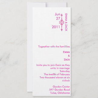 Wedding Invite Kaart