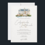 Wedding Invite - Resort in Waterverf Kaart<br><div class="desc">Of je nu een grootse affaire plant in een van de verbluffende ballrooms van de Bellagio of een meer intieme bijeenkomst in een van de luxe koffers van het hotel, onze waterverf Bellagio Las Vegas trouwuitnodiging is de perfecte manier om je speciale dag aan te kondigen. Het is een unieke...</div>