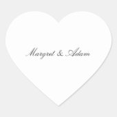 Wedding invite sticker (Voorkant)