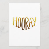 Wedding Itenerary Schedule of Groomsmen Programmakaart (Achterkant)