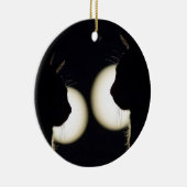 WEDDING JUBILEUM CAT CATS ORNAMENT (Rechts)