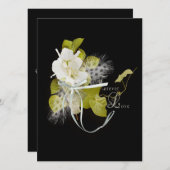 Wedding Jubileum Celebration Kaart (Voorkant / Achterkant)