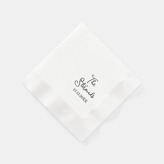 Wedding Jubileum Engagement Party Servet (Hoek)