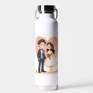 Wedding Jubileum waterflessen Waterfles