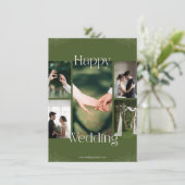 wedding kaart (Staand voorkant)