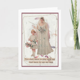 Wedding Kaart Humor Speel met mij en mijn Speelgoe