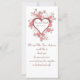 Wedding Keepomwille Favor, Fancy Lijst van het har