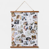 Wedding Keepsake 30 Photo Collage White ID1065 Han Hangend Wandkleed (Voorkant)