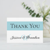 Wedding Label 016 Bedankkaart (Staand voorkant)