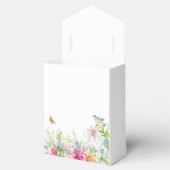 Wedding.Lelies en Vogels Waterverf Bedankdoosjes (Geopend)