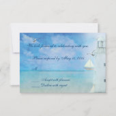 Wedding Lighthouse RSVP (Voorkant)