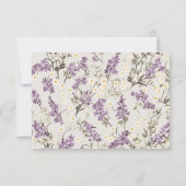 Wedding Lilacs RSVP (Achterkant)
