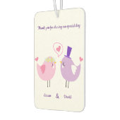 Wedding Love Birds Luchtverfrisser (Links)