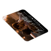 Wedding Love is Patiënt Postponement Photo Magnet Magneet (Rechterzijde)