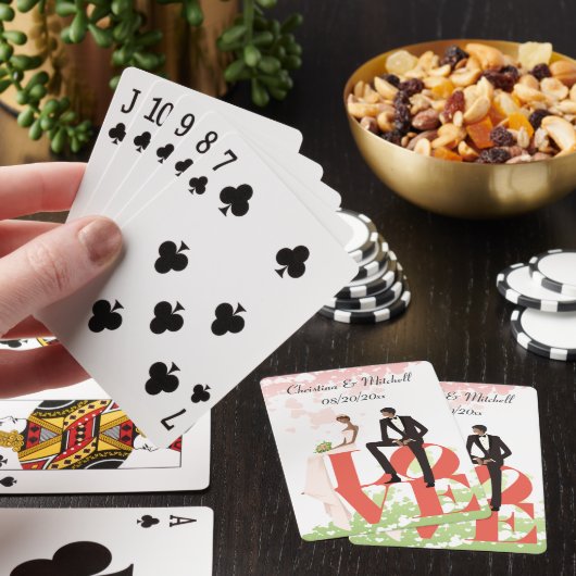 Wedding Love Pplay-kaarten (AA) Speelkaarten (Insitu)