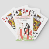 Wedding Love Pplay-kaarten (M2) Speelkaarten (Achterkant)