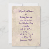 Wedding Love Quote met Floral Branch Kaart (Achterkant)