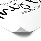 Wedding Love Quote Poster (Hoek)