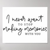 Wedding Love Quote Poster (Voorkant)