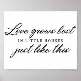 Wedding Love Quote Poster