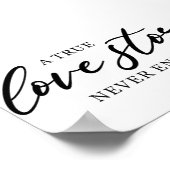 Wedding Love Quote Poster (Hoek)