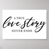 Wedding Love Quote Poster (Voorkant)