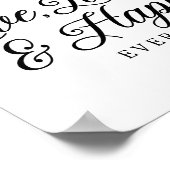 Wedding Love Quote Poster (Hoek)