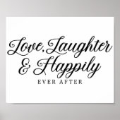 Wedding Love Quote Poster (Voorkant)