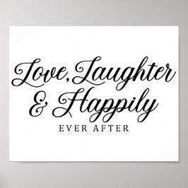 Wedding Love Quote Poster