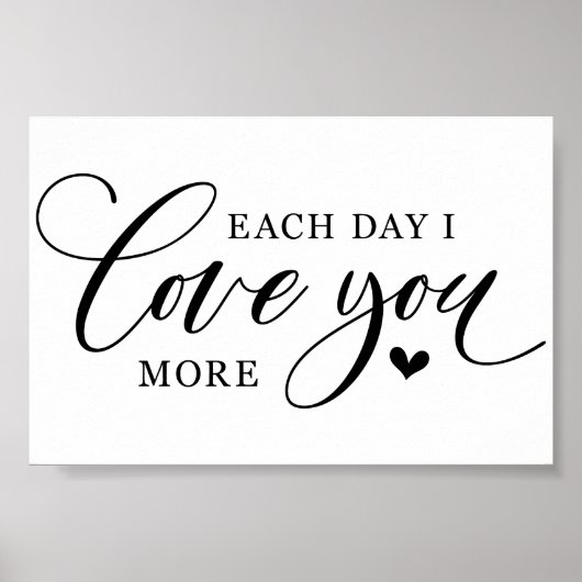Wedding Love Quote Poster (Voorkant)