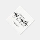 Wedding Love Quote Servet (Hoek)