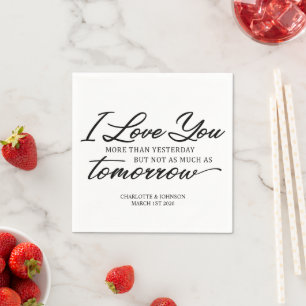 Wedding Love Quote Servet