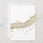 Wedding Love Song Kaart (Achterkant)