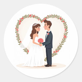 Wedding Love Sticker
