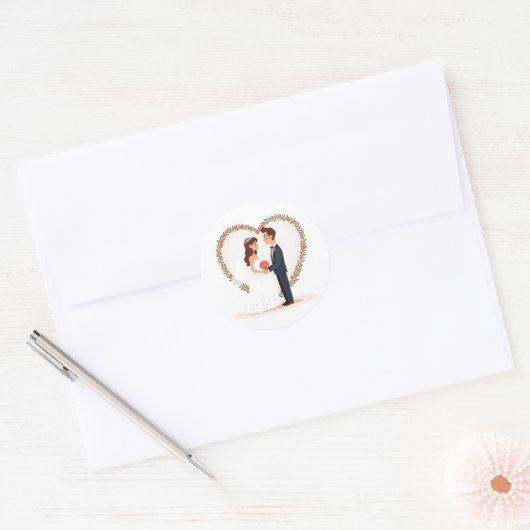 Wedding Love Sticker (Envelop)