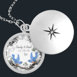 Wedding  Lucky Bluebird 25th Jubileum Zilver Vergulden Ketting<br><div class="desc">Lucky in Love Bluebird Keepomwille Kettingen Kies of Silver Plating or Sterling Silver</div>