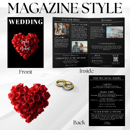 Wedding Magazine All in One Red Roses