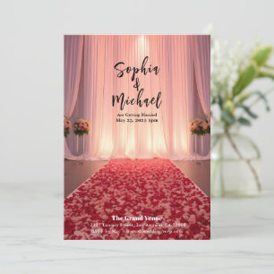 Wedding Magazine Hoesje Roos Petals Kaart