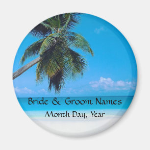 Wedding Magnet met huwelijksdatum