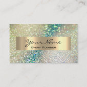 WEDDING MAKEUP ARTIST COUCH GREEN HOLOGRAPH AFSPRAKENKAARTJE (Voorkant)