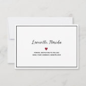 Wedding March 2023 kalender - Aangepaste foto wit Save The Date (Achterkant)