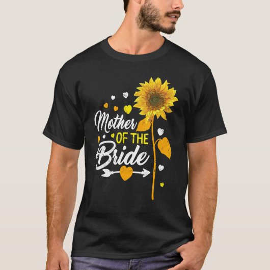 Wedding Matching T-shirt Moeder van de Bride Zuste (Voorkant)