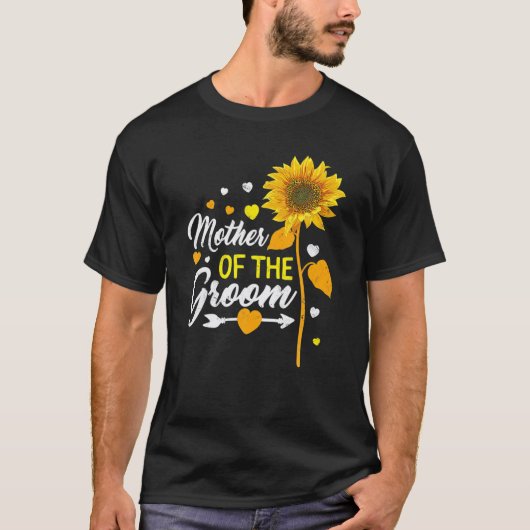 Wedding Matching T-shirt Moeder van de bruidszuste (Voorkant)