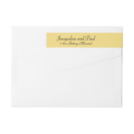 Wedding Mellow Yellow